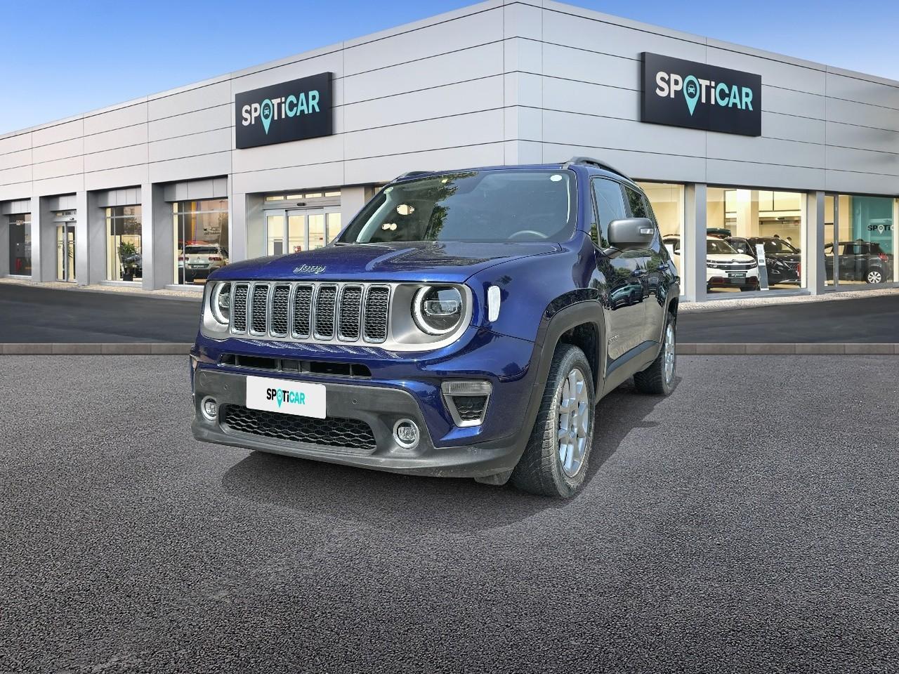 JEEP JEEP RENEGADE Usato Blu elettrico / benzina 2021