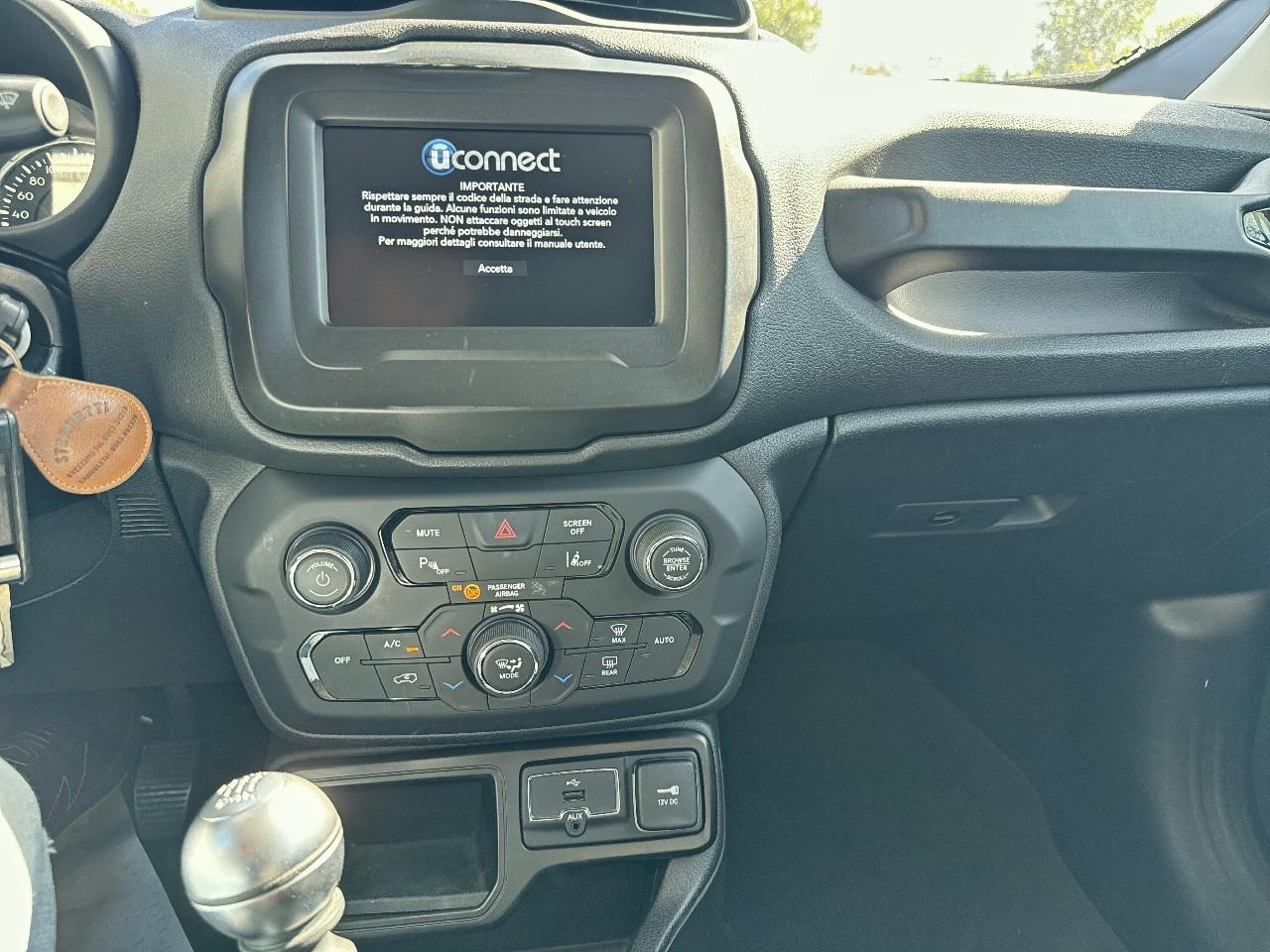Jeep Jeep Renegade usata, con airbag anteriore conducente intelligente, airbag anteriore passeggero intelligente con interrutore di disattivazione