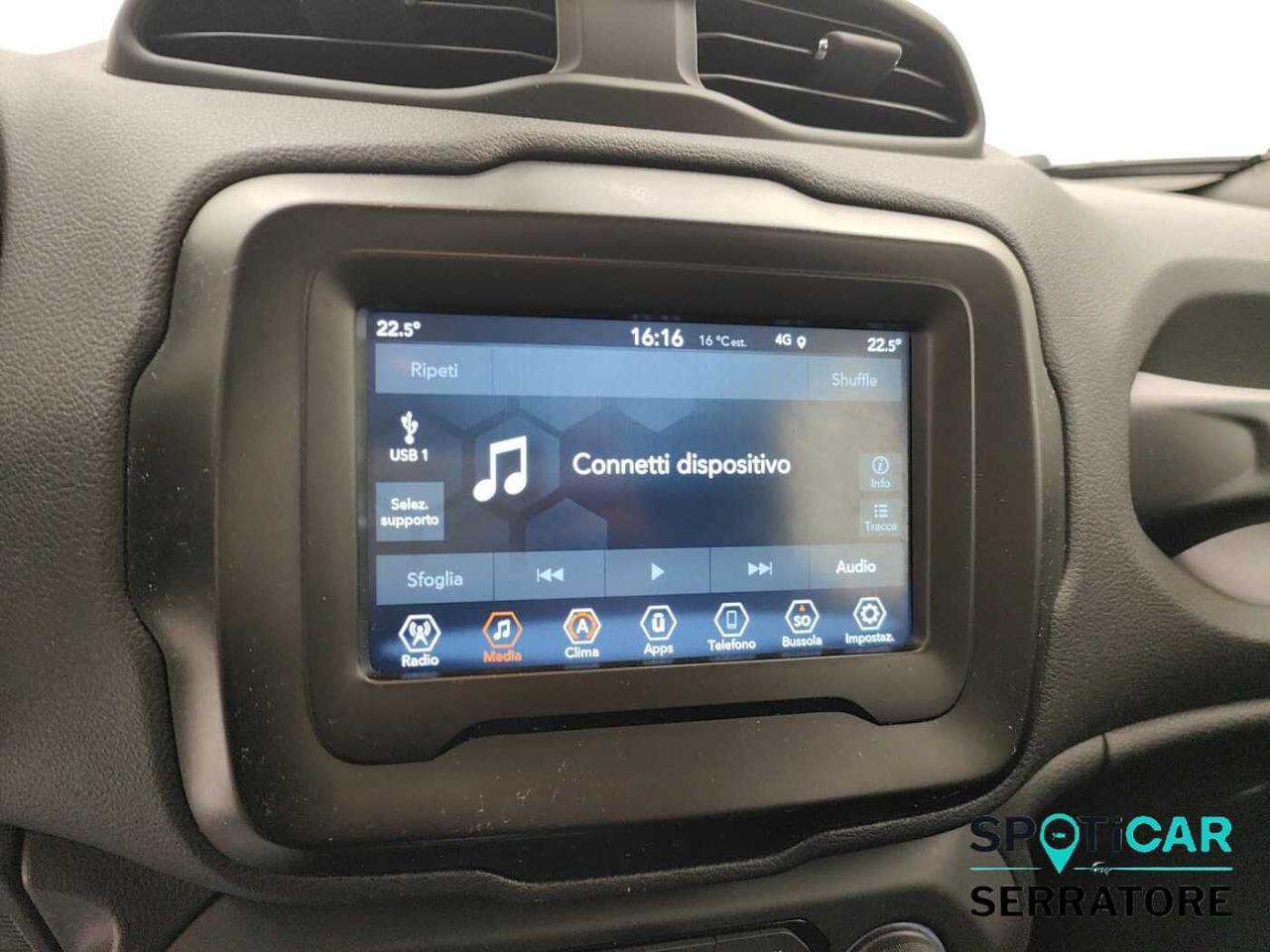 Jeep Jeep Renegade usata, con 4x Airbag (fontali + laterali)