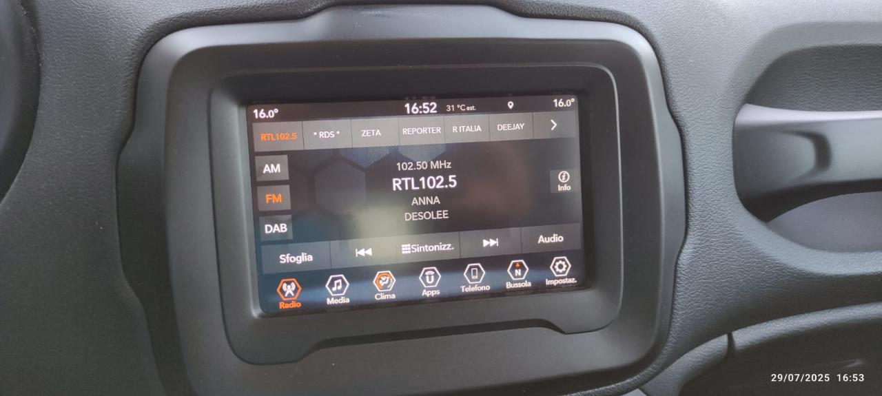 Jeep Jeep Renegade usata, con chiusura centralizzata