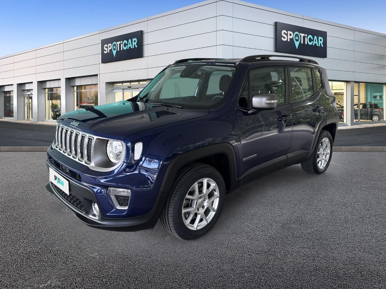 JEEP JEEP RENEGADE Usato Blu elettrico / benzina 2021