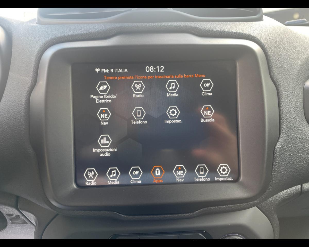 Jeep Jeep Renegade usata, con radio cd e mp3