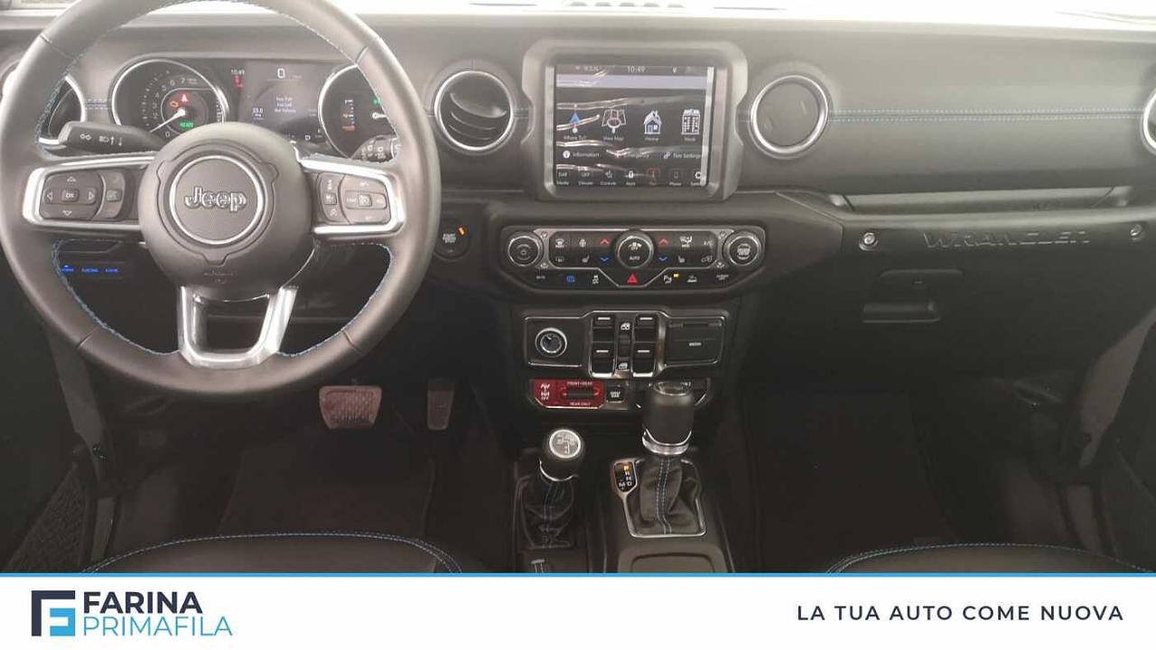 Jeep Jeep Wrangler usata, con volante in pelle