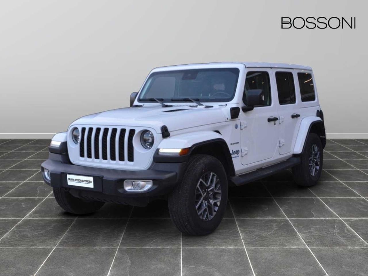 jeep wrangler wrangler unlimited 2.0 atx phev sahara 4xe auto usata