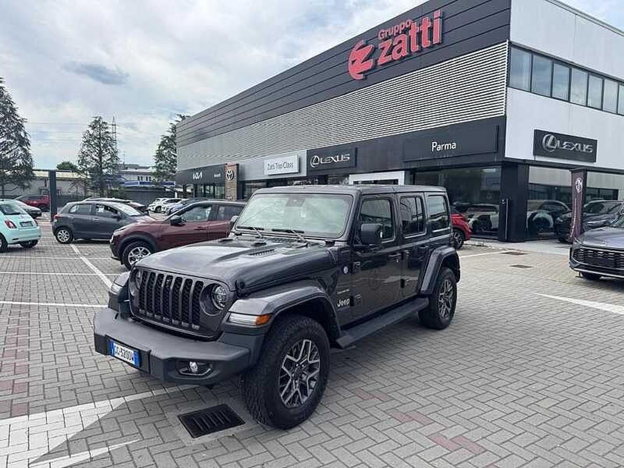 jeep wrangler wrangler unlimited 2.0 atx phev sahara 4xe auto usata