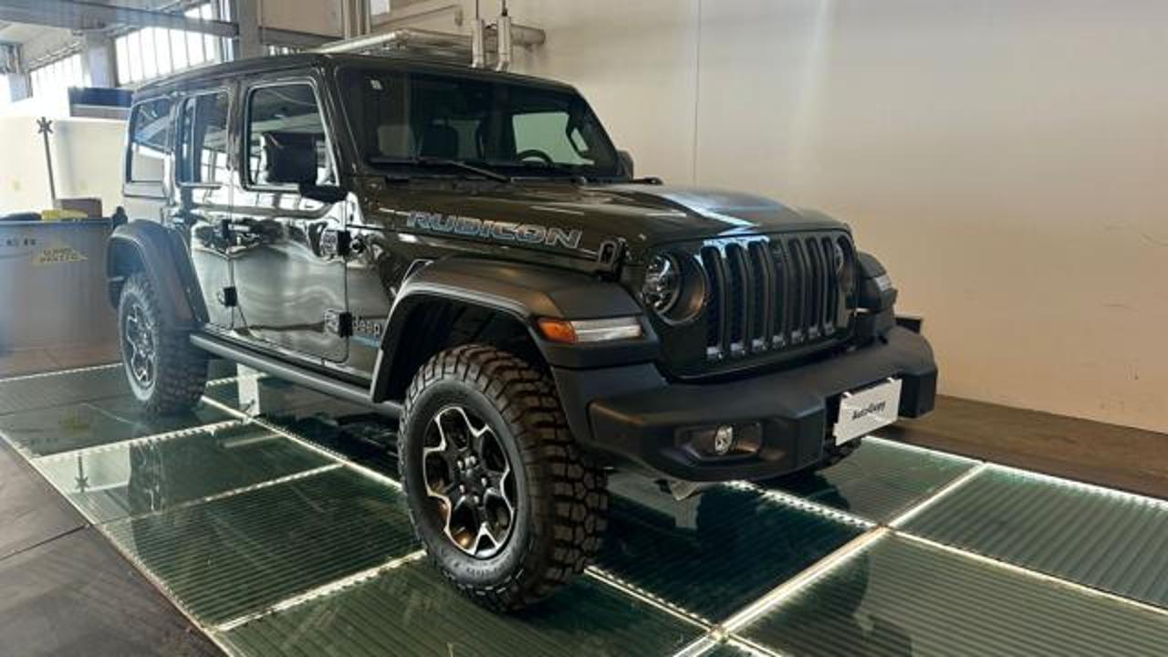 jeep wrangler wrangler unlimited 2.0 phev atx 4xe rubicon1965km usata