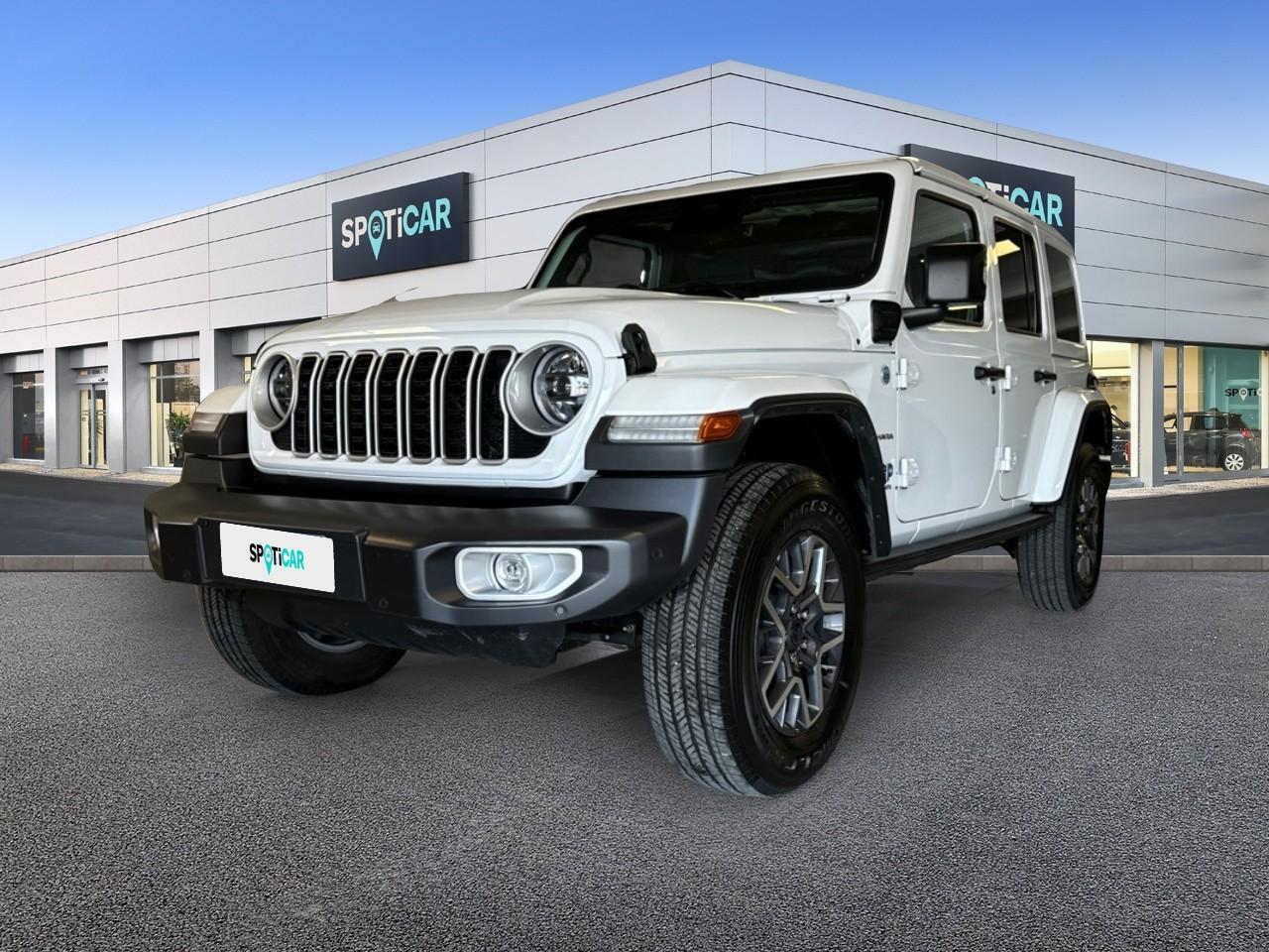 JEEP JEEP WRANGLER Usato Bianco elettrico / benzina 2025