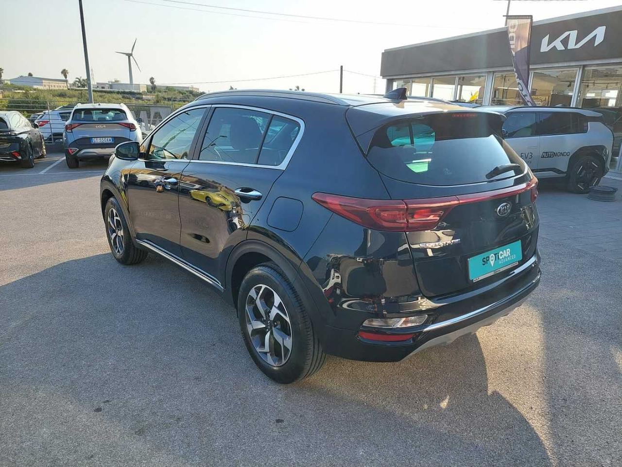 Kia Kia Sportage usata, con bocchette di ventilazione posteriori