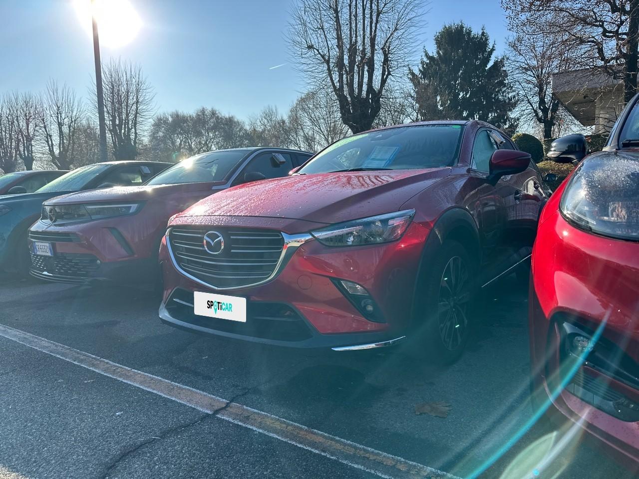 MAZDA MAZDA CX-3 Usato Rosso diesel 2019