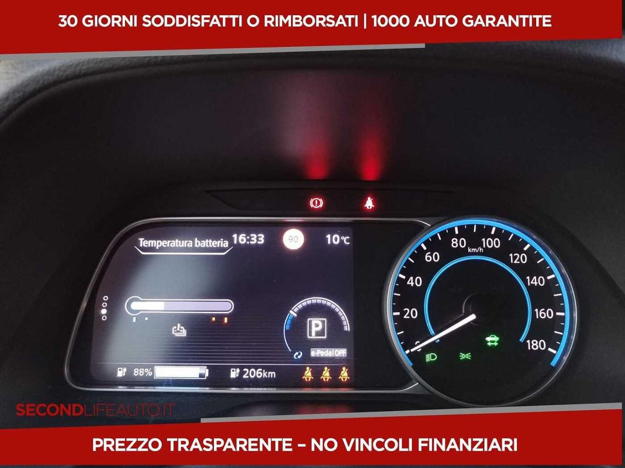 Nissan Nissan Leaf usata, con cruise control