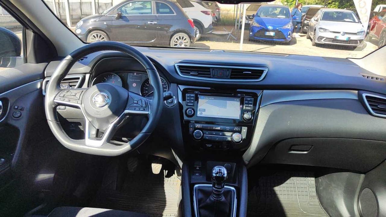 Nissan Nissan Qashqai usata, con interno antracite