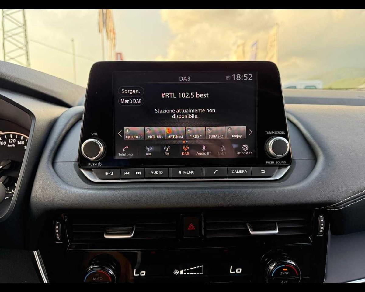 Nissan Nissan Qashqai usata, con computer di bordo