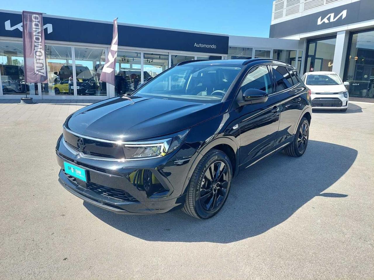 Opel Opel Grandland usata, con Bumper e passaruota colore nero, skidplate nero lucido