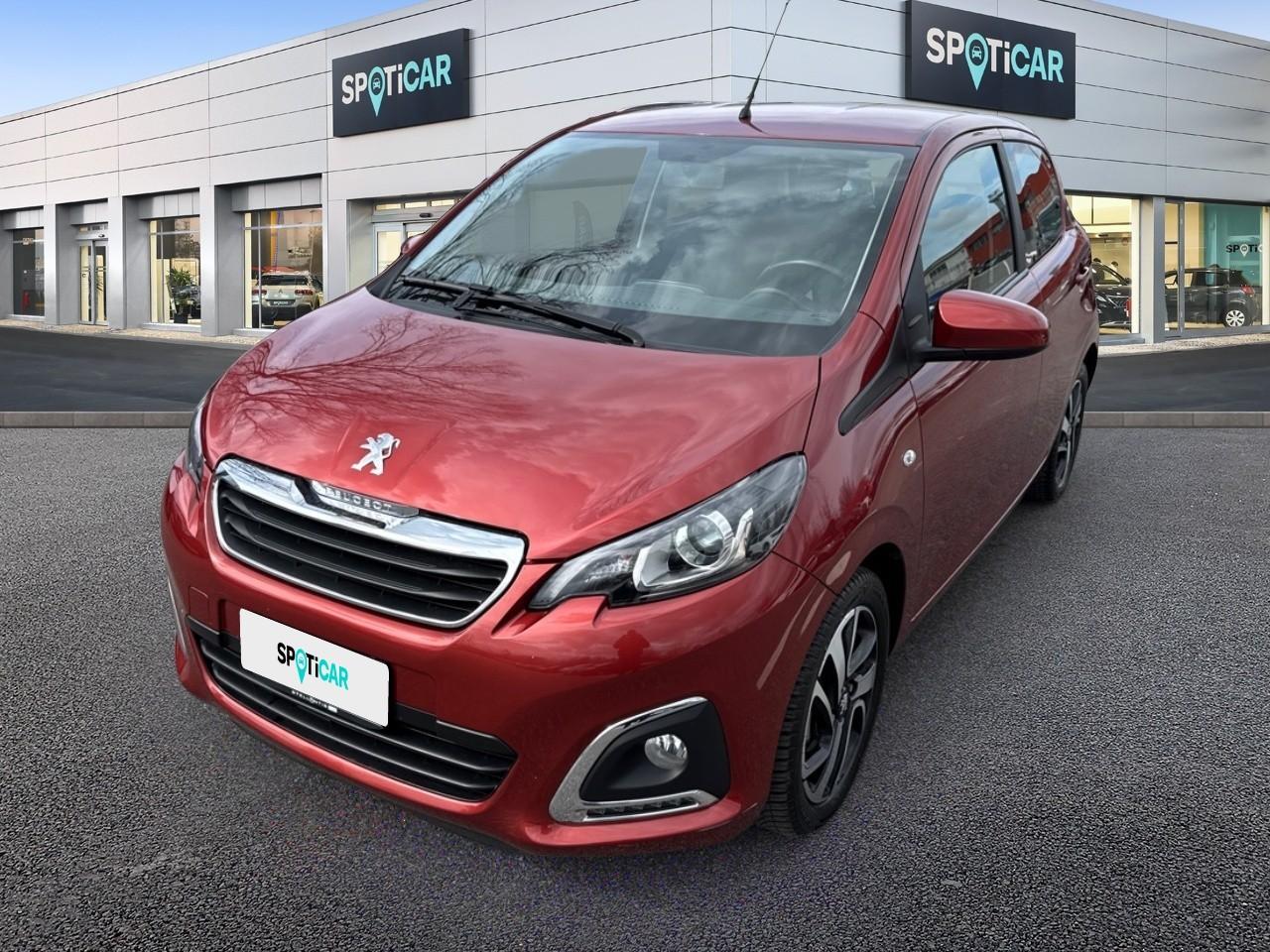 PEUGEOT PEUGEOT 108 Usato Rosso benzina 2021