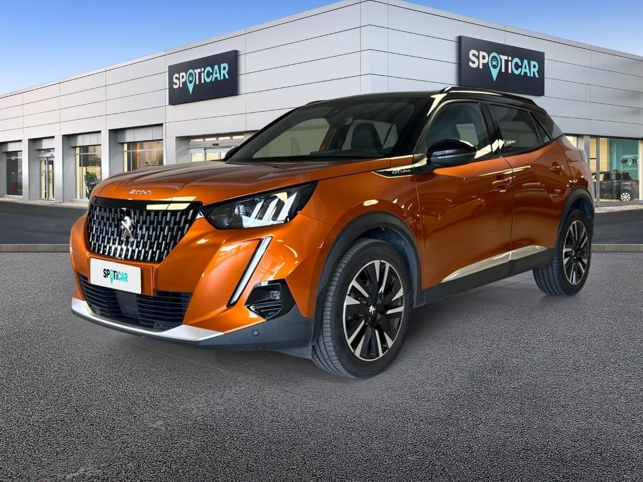 PEUGEOT PEUGEOT 2008 Usato Arancione diesel 2020