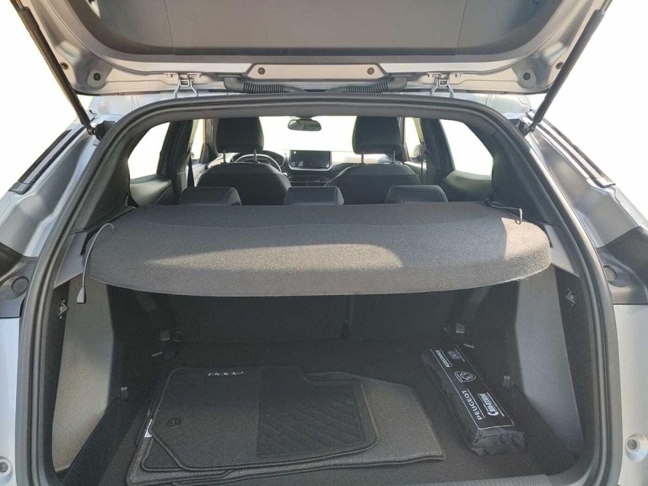 Peugeot Peugeot 2008 usata, con calandra alto di gamma nera con inserti verticali tinta carrozzeria, dettagli dark chrome