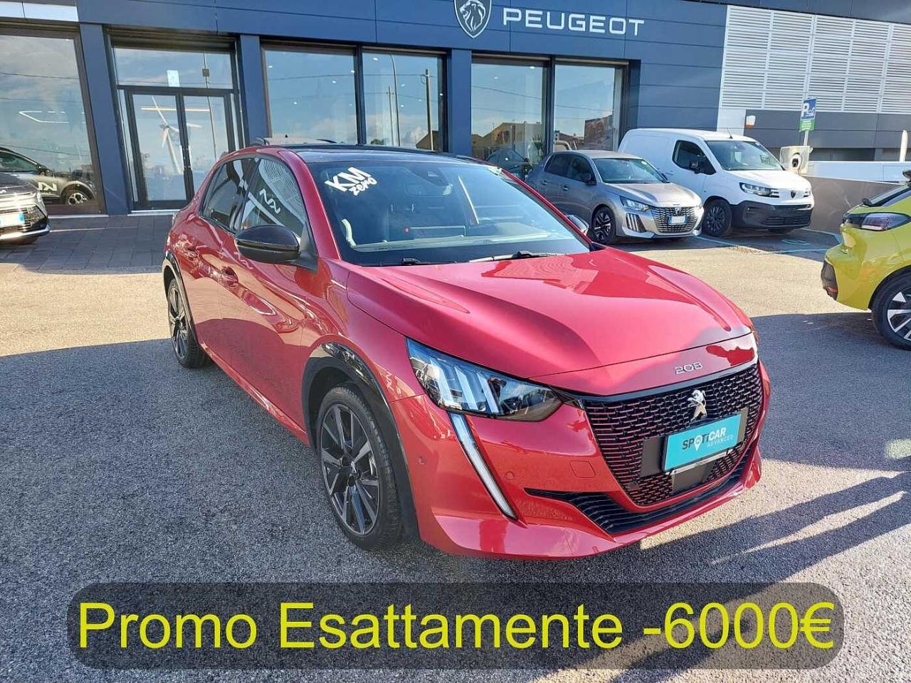 peugeot 208 208 motore elettrico 136 cv 5 porte gt usata