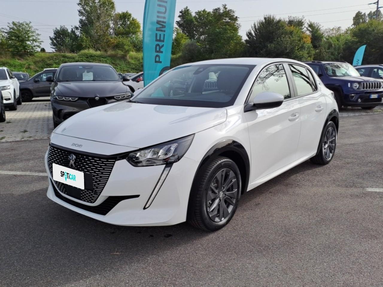 PEUGEOT PEUGEOT 208 Usato Bianco elettrico 2021