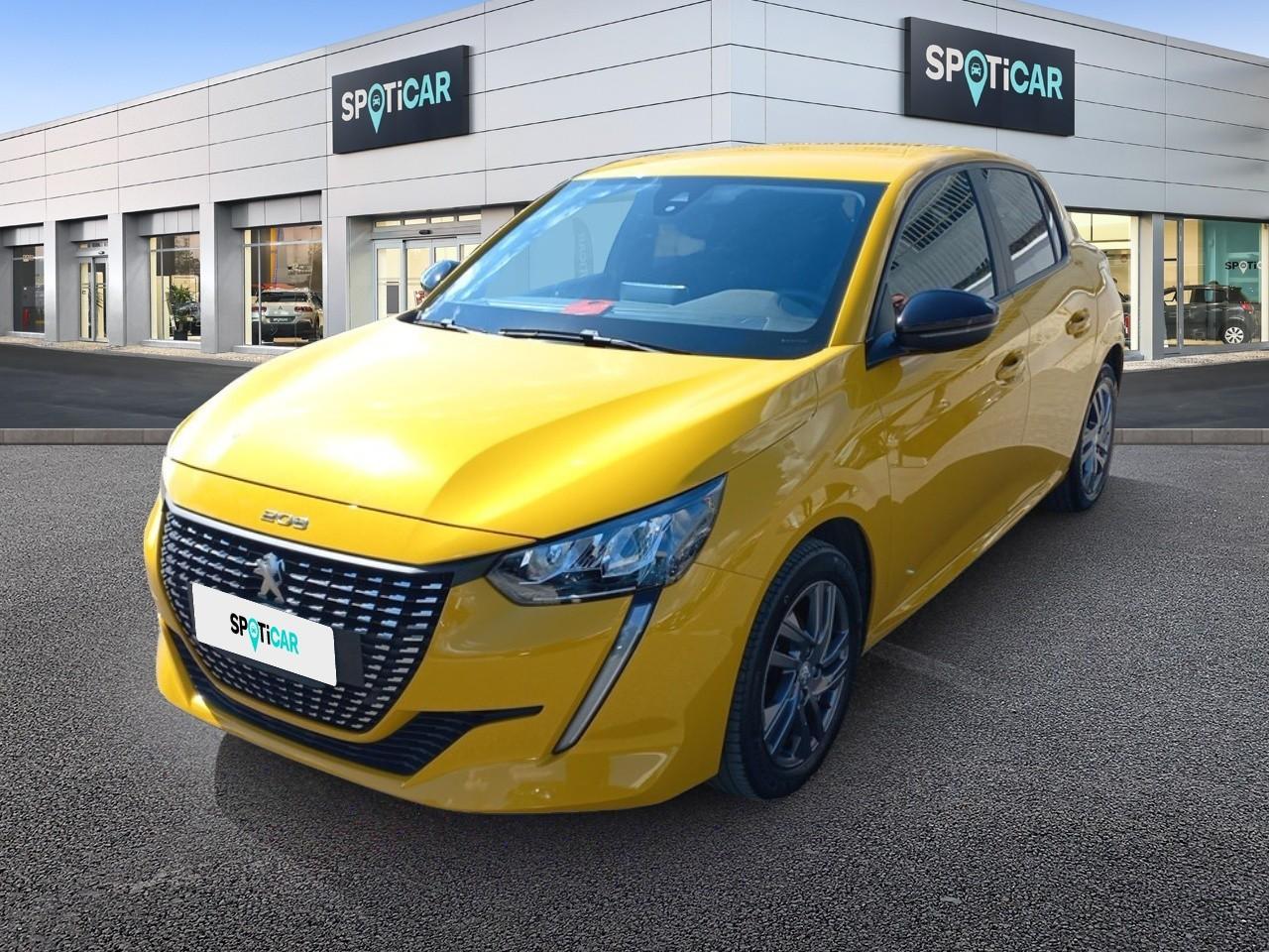 PEUGEOT PEUGEOT 208 Usato Giallo benzina 2022