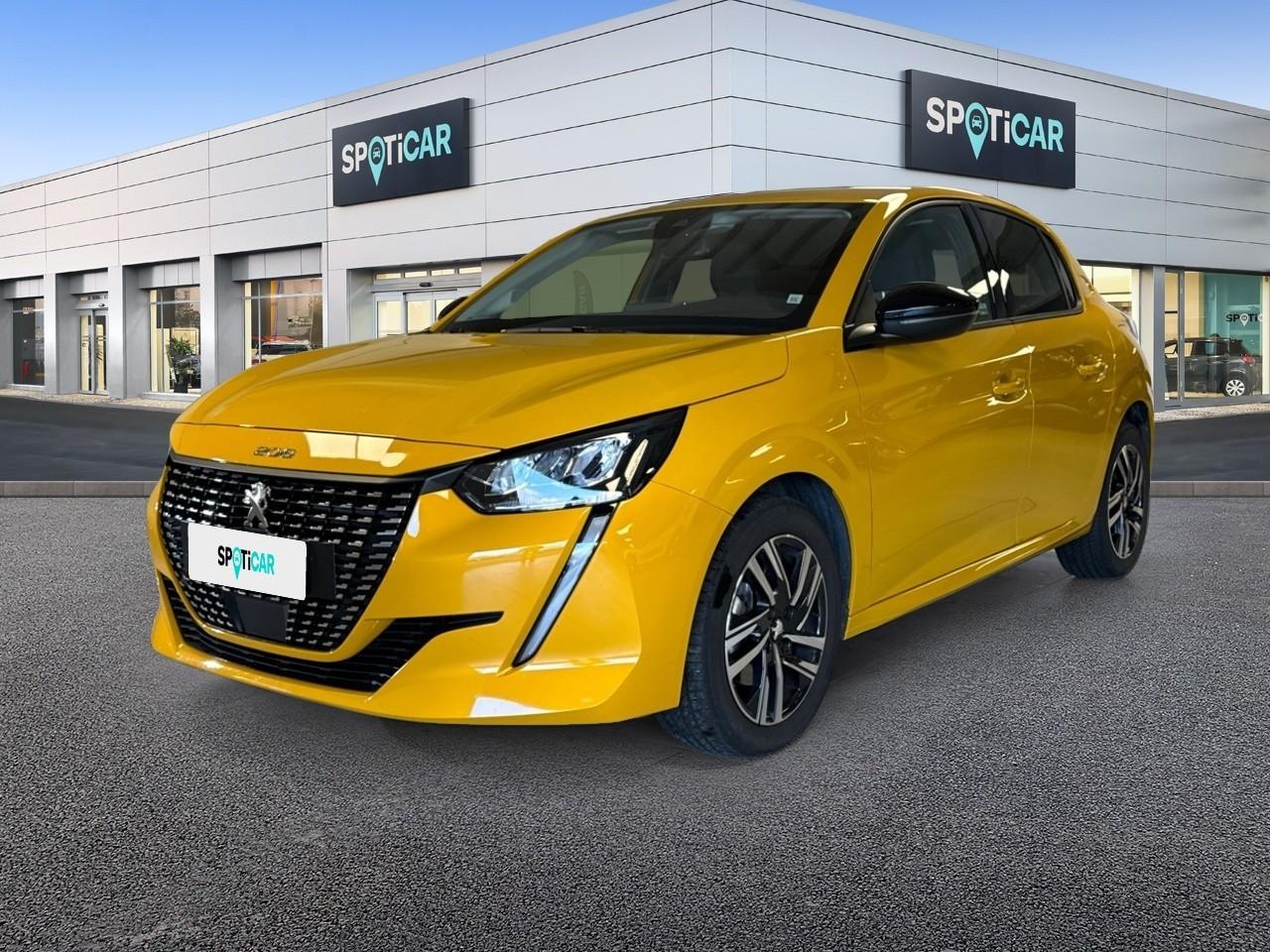 PEUGEOT PEUGEOT 208 Usato Giallo benzina 2022