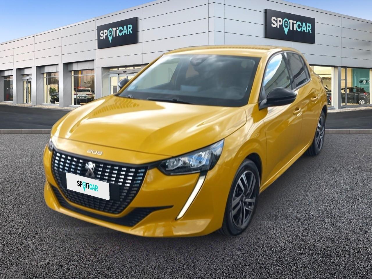 PEUGEOT PEUGEOT 208 Usato Giallo benzina 2023