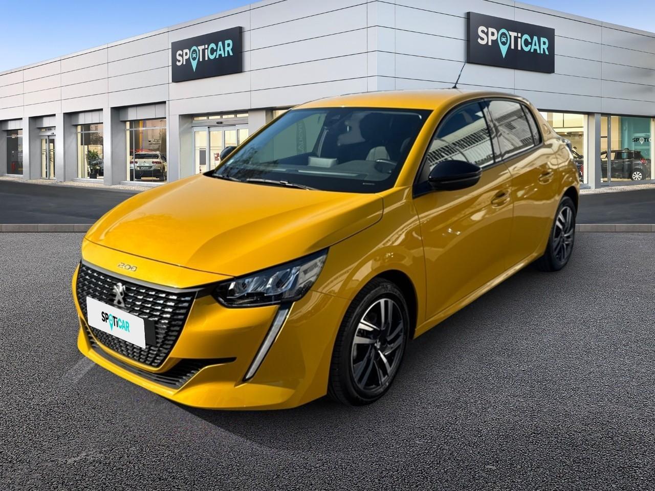 PEUGEOT PEUGEOT 208 Usato Giallo diesel 2022