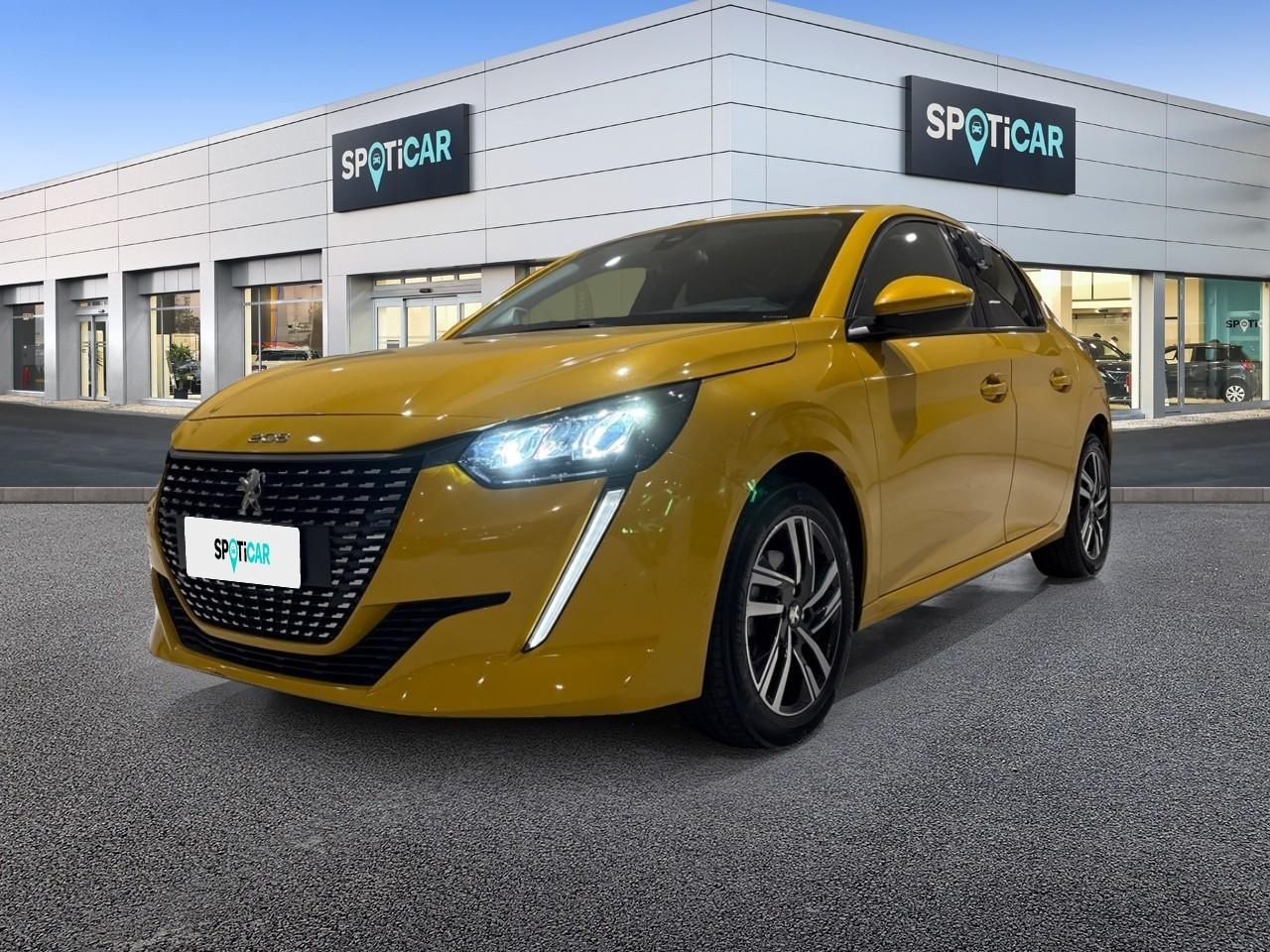 PEUGEOT PEUGEOT 208 Usato Giallo diesel 2021