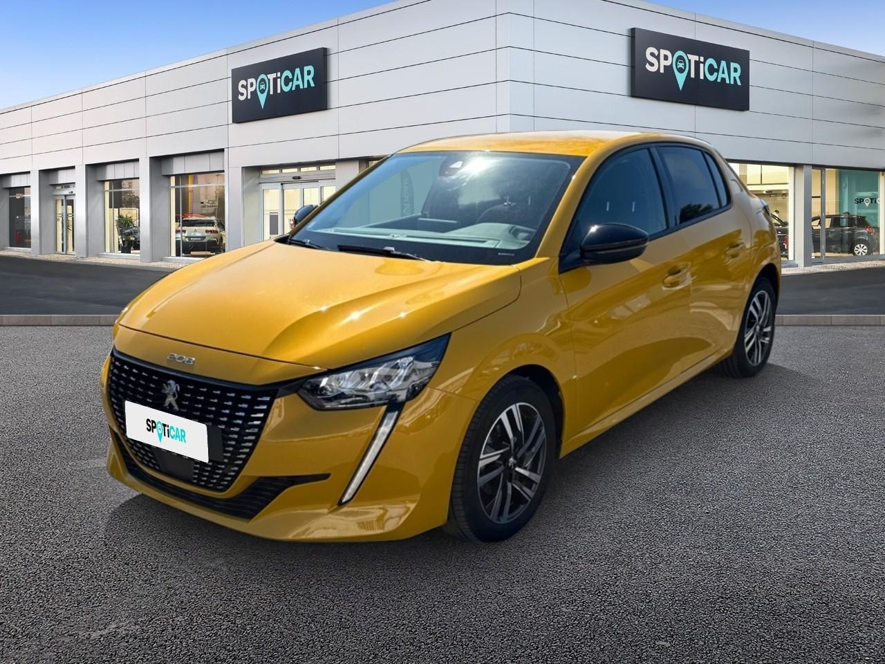 PEUGEOT PEUGEOT 208 Usato Giallo benzina 2022