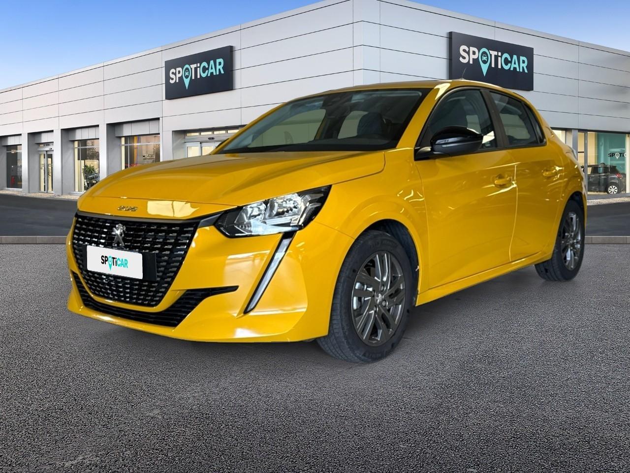 PEUGEOT PEUGEOT 208 Usato Giallo benzina 2022