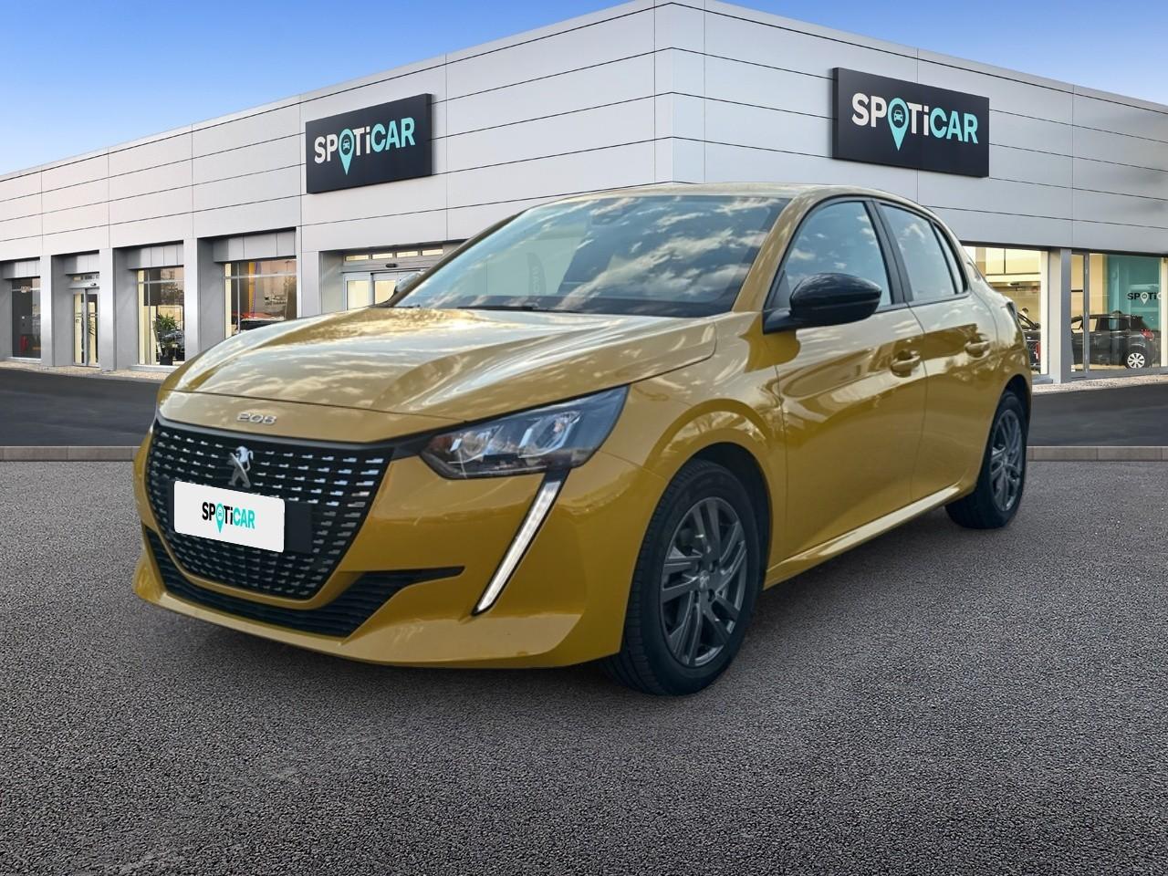 PEUGEOT PEUGEOT 208 Usato Giallo benzina 2022