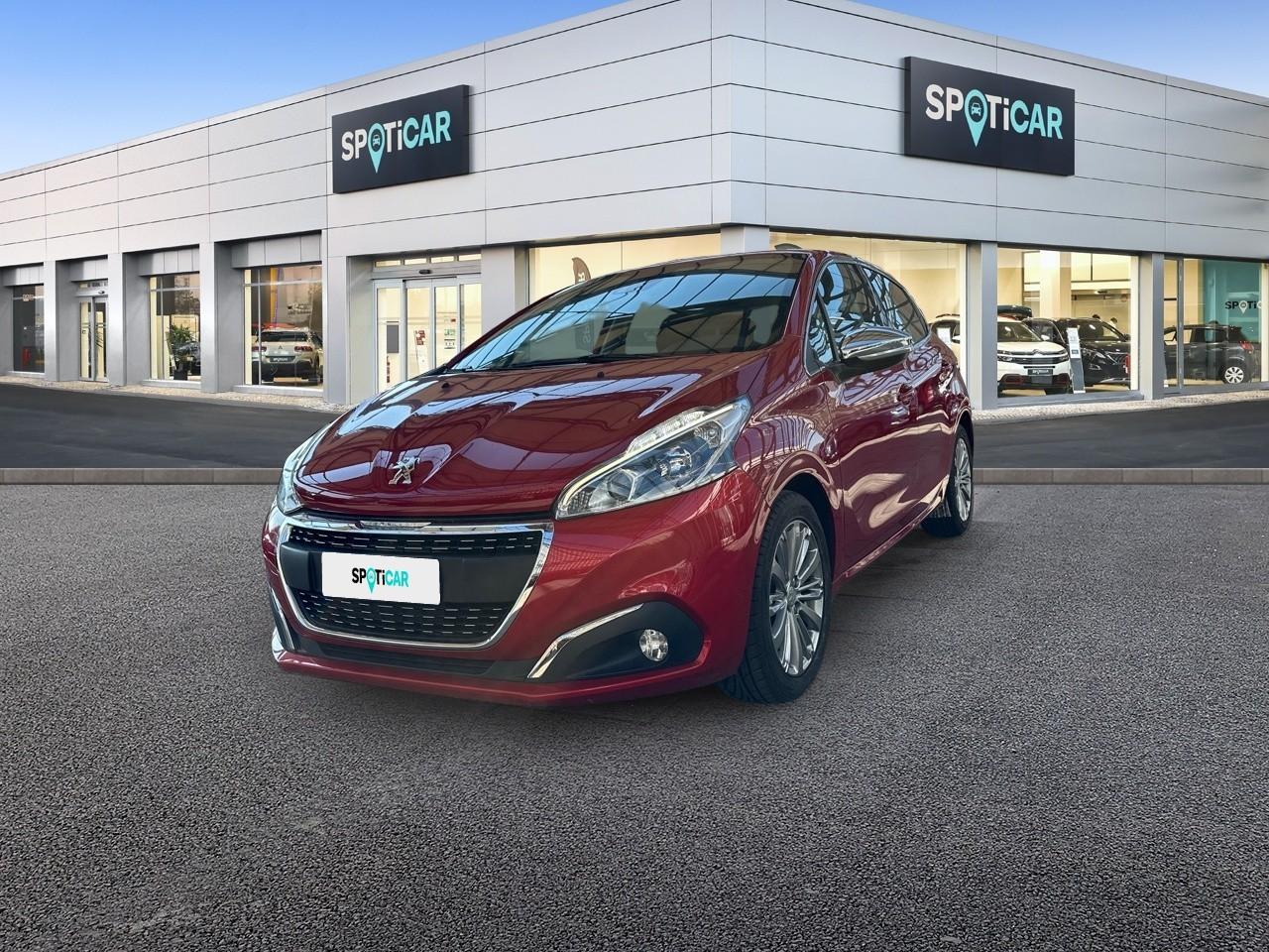PEUGEOT PEUGEOT 208 Usato Rosso benzina 2018