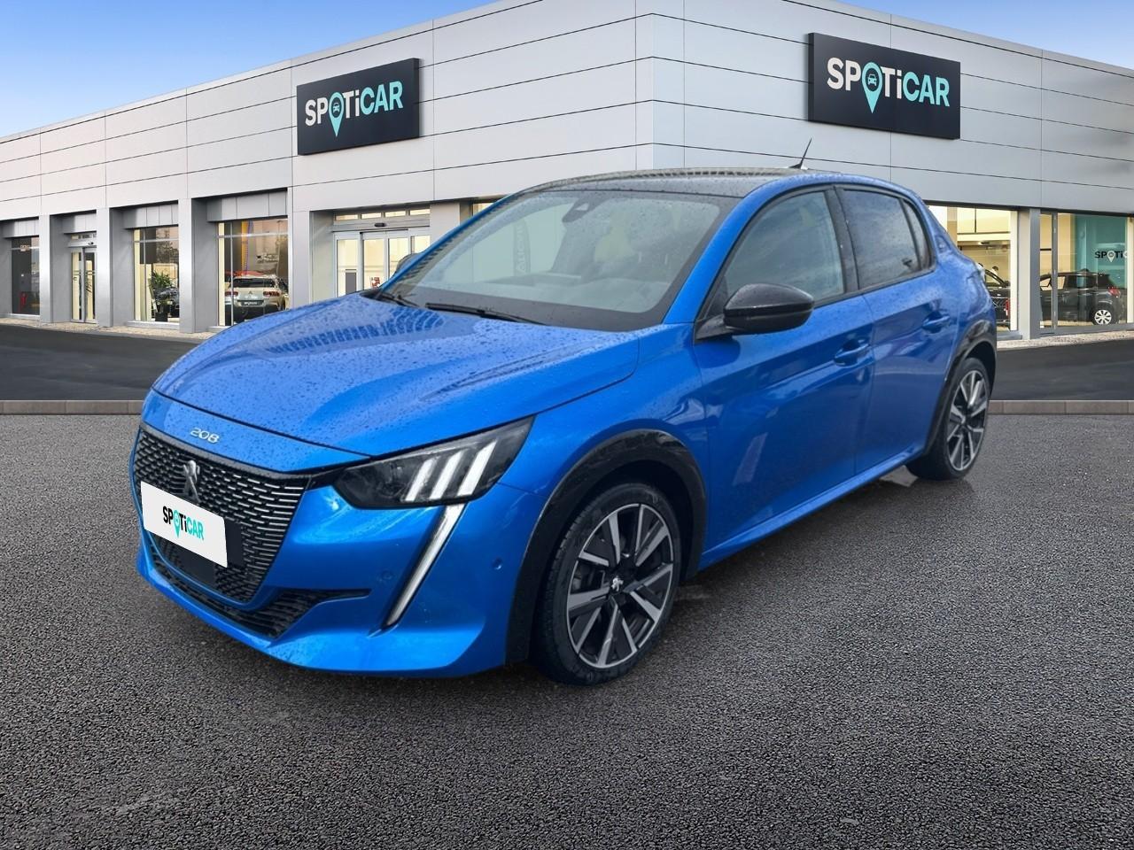 PEUGEOT PEUGEOT 208 Usato Blu diesel 2021