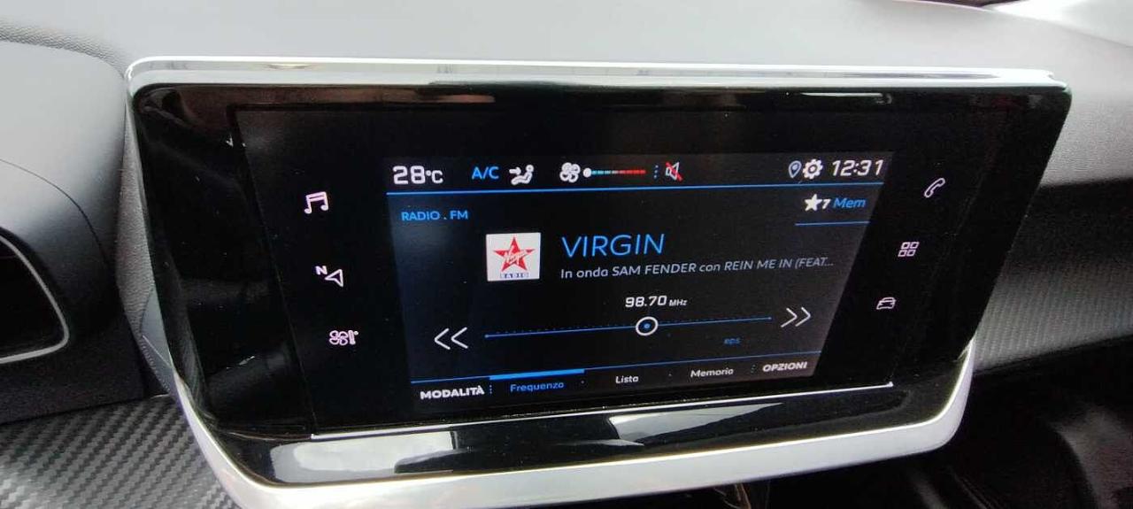Peugeot Peugeot 208 usata, con 2 maniglie interne per passeggeri posteriori