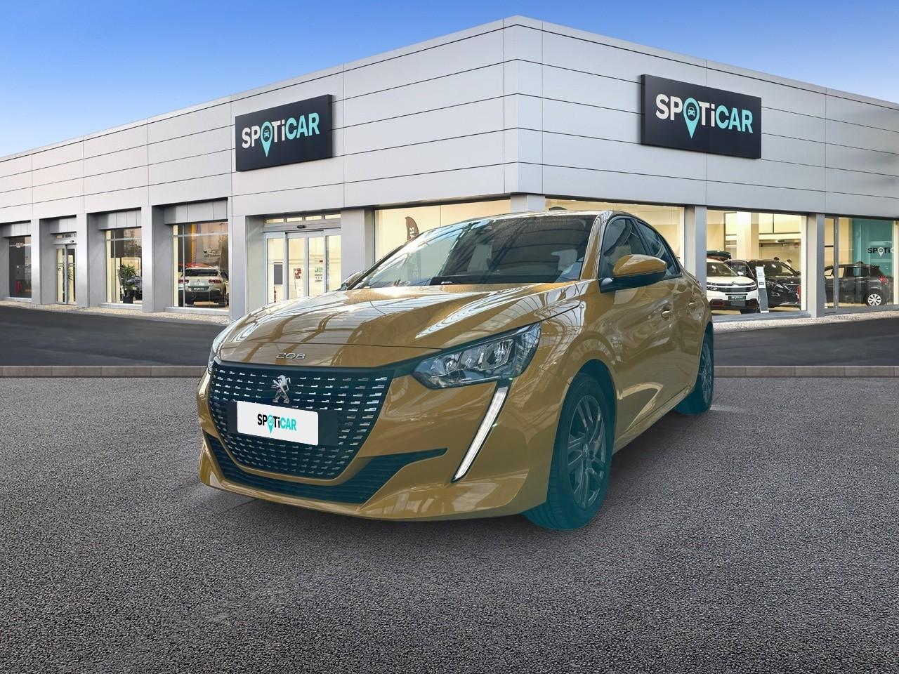 PEUGEOT PEUGEOT 208 Usato Giallo benzina 2021
