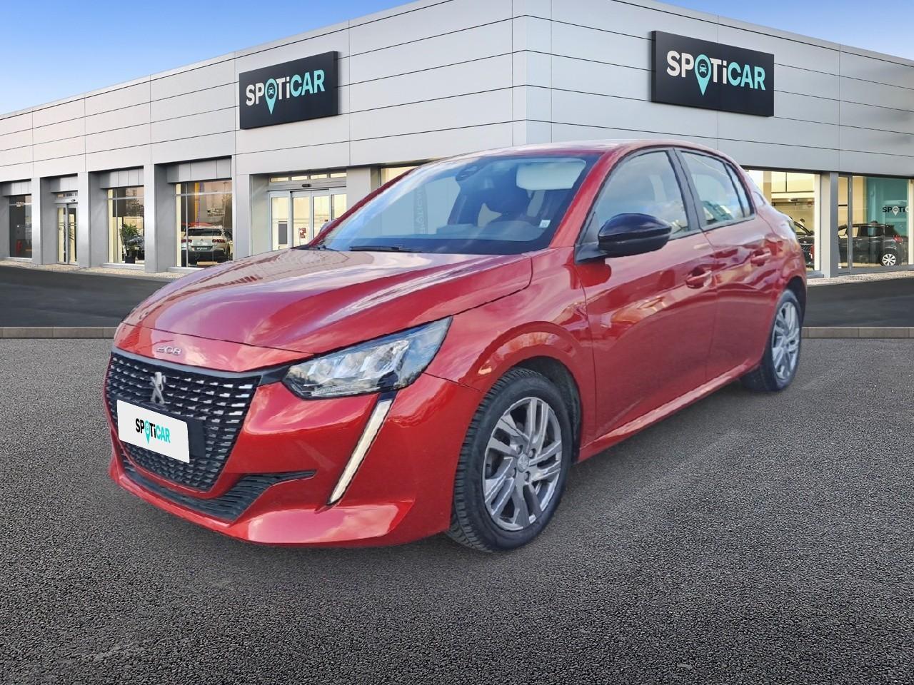 PEUGEOT PEUGEOT 208 Usato Rosso benzina 2021