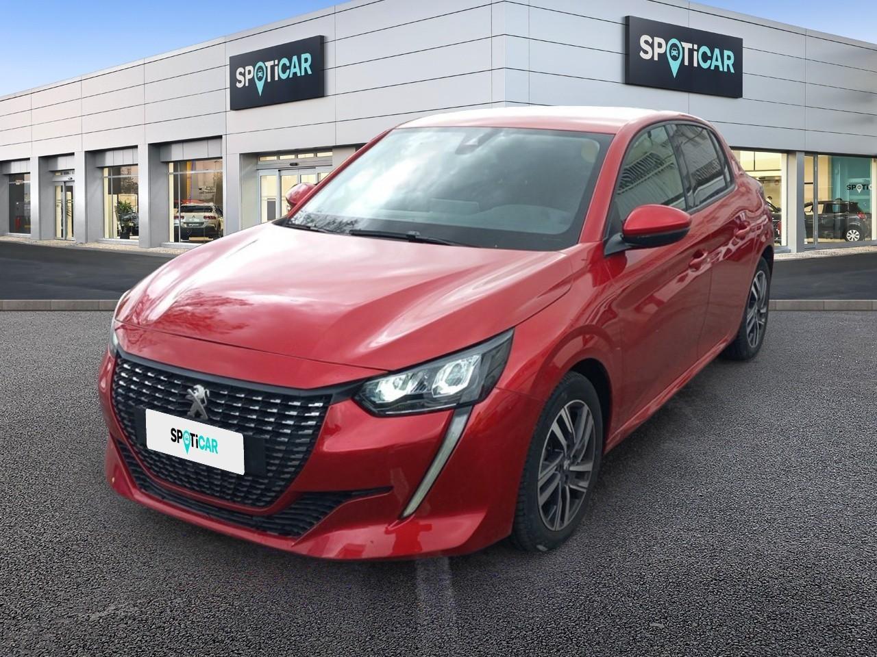 PEUGEOT PEUGEOT 208 Usato Rosso benzina 2021