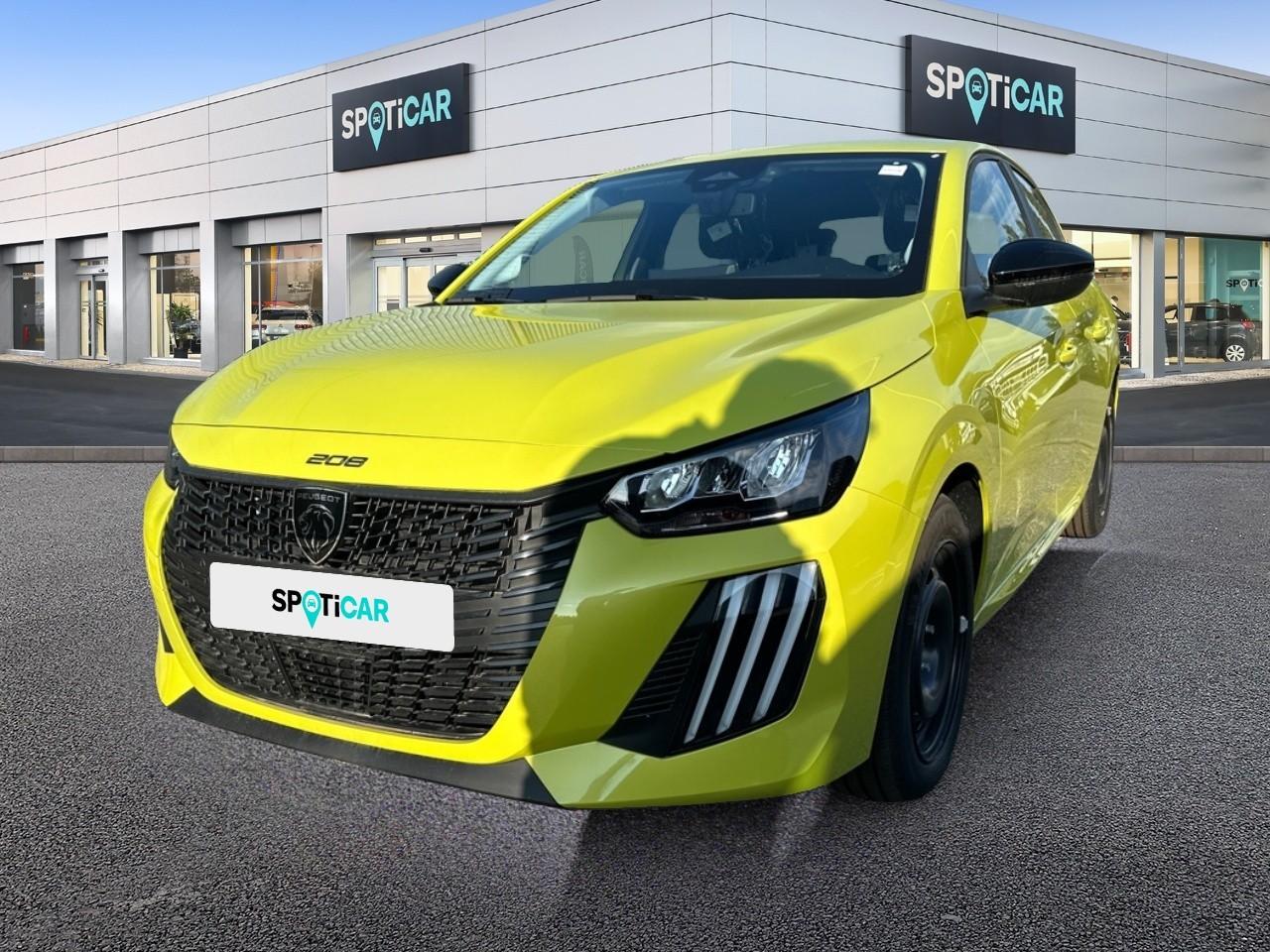 PEUGEOT PEUGEOT 208 Usato GIALLO AGUEDA MILD-HYBRID-PETROL 2025