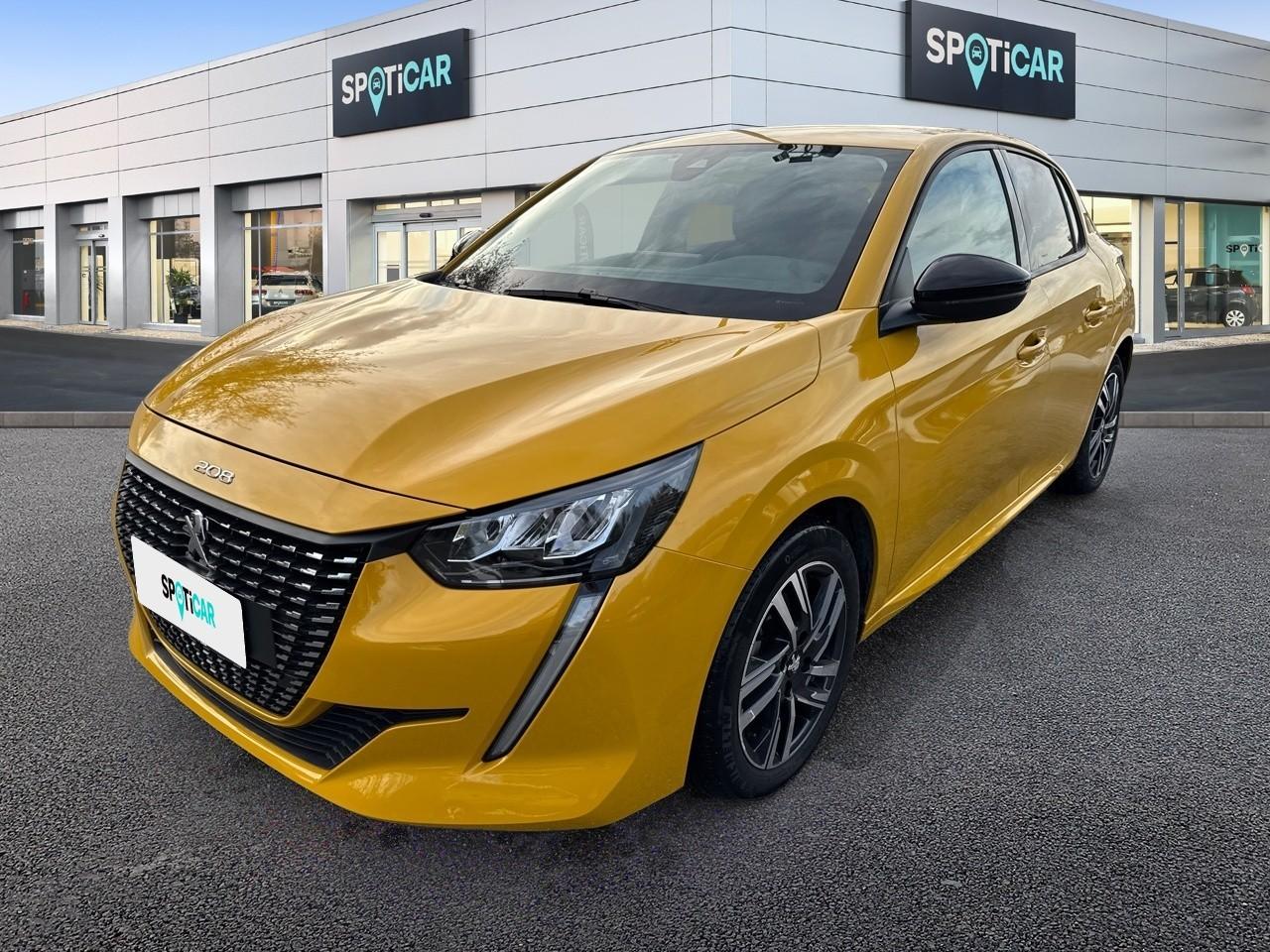 PEUGEOT PEUGEOT 208 Usato Giallo benzina 2022