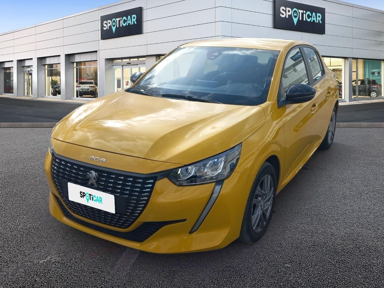PEUGEOT PEUGEOT 208 Usato Giallo benzina 2022