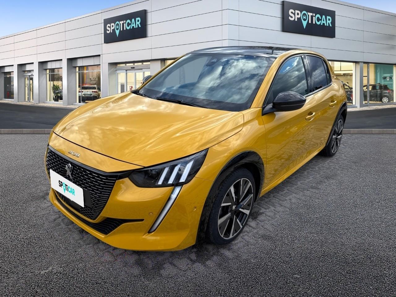 PEUGEOT PEUGEOT 208 Usato Giallo benzina 2021
