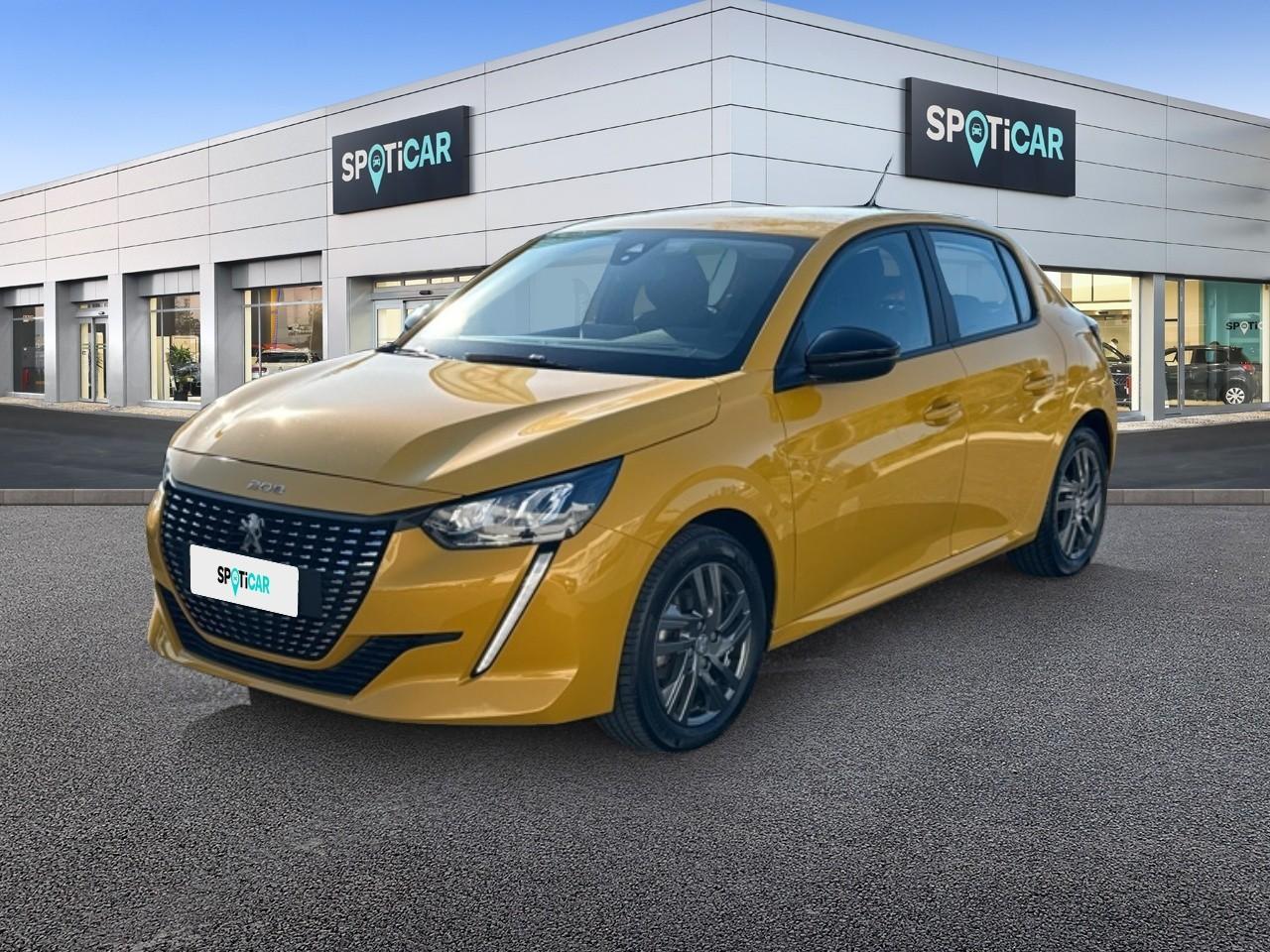 PEUGEOT PEUGEOT 208 Usato Giallo benzina 2022