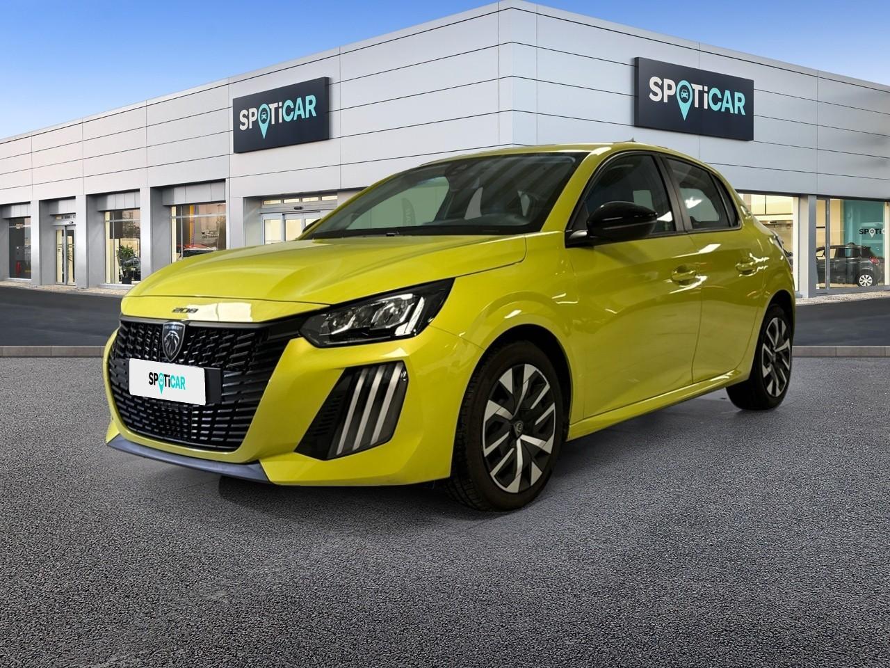PEUGEOT PEUGEOT 208 Usato Giallo benzina 2025