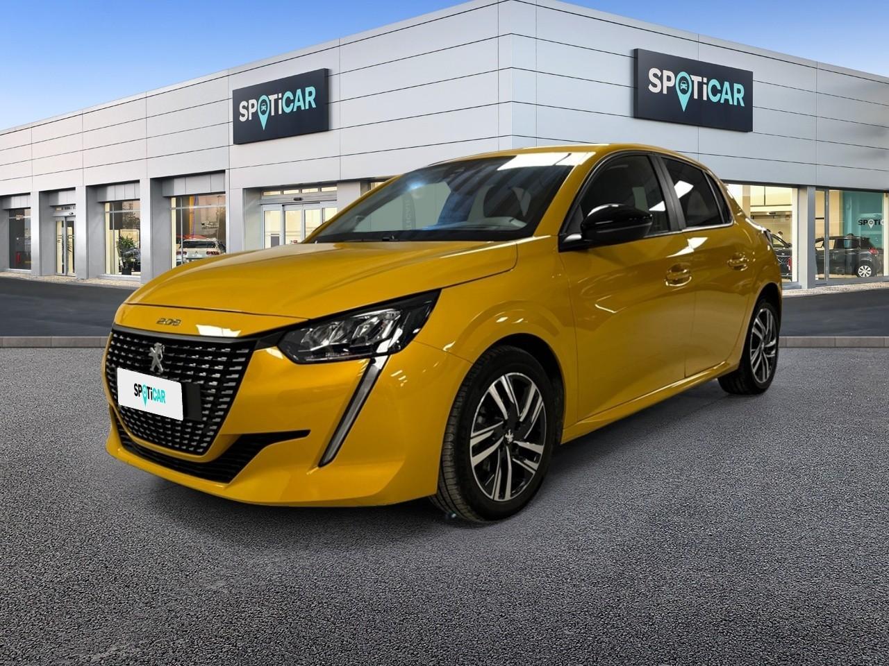 PEUGEOT PEUGEOT 208 Usato Giallo benzina 2023