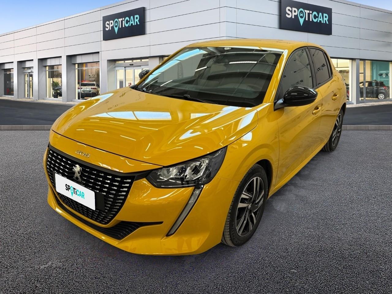 PEUGEOT PEUGEOT 208 Usato Giallo benzina 2023