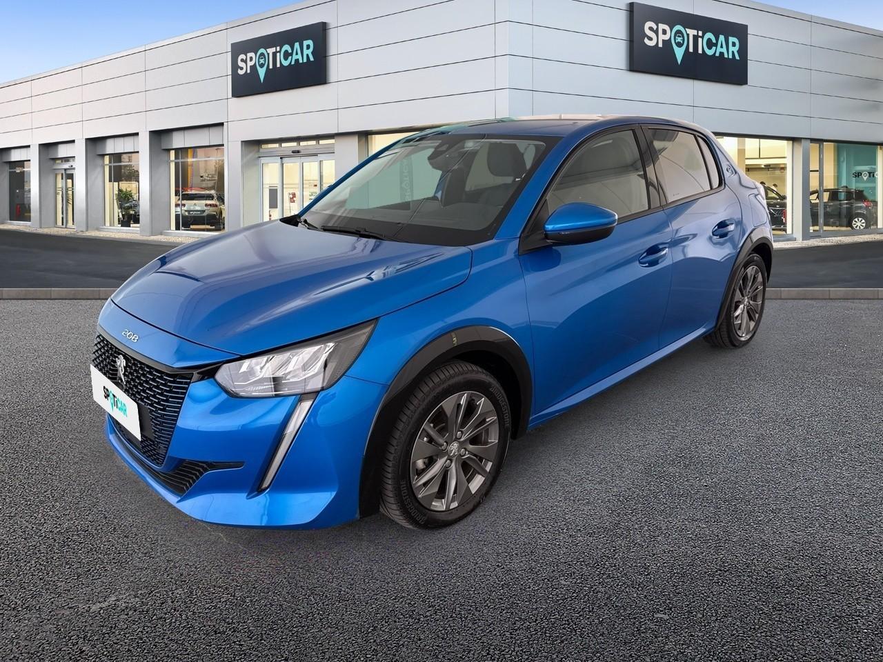 PEUGEOT PEUGEOT 208 Usato Blu elettrico 2020