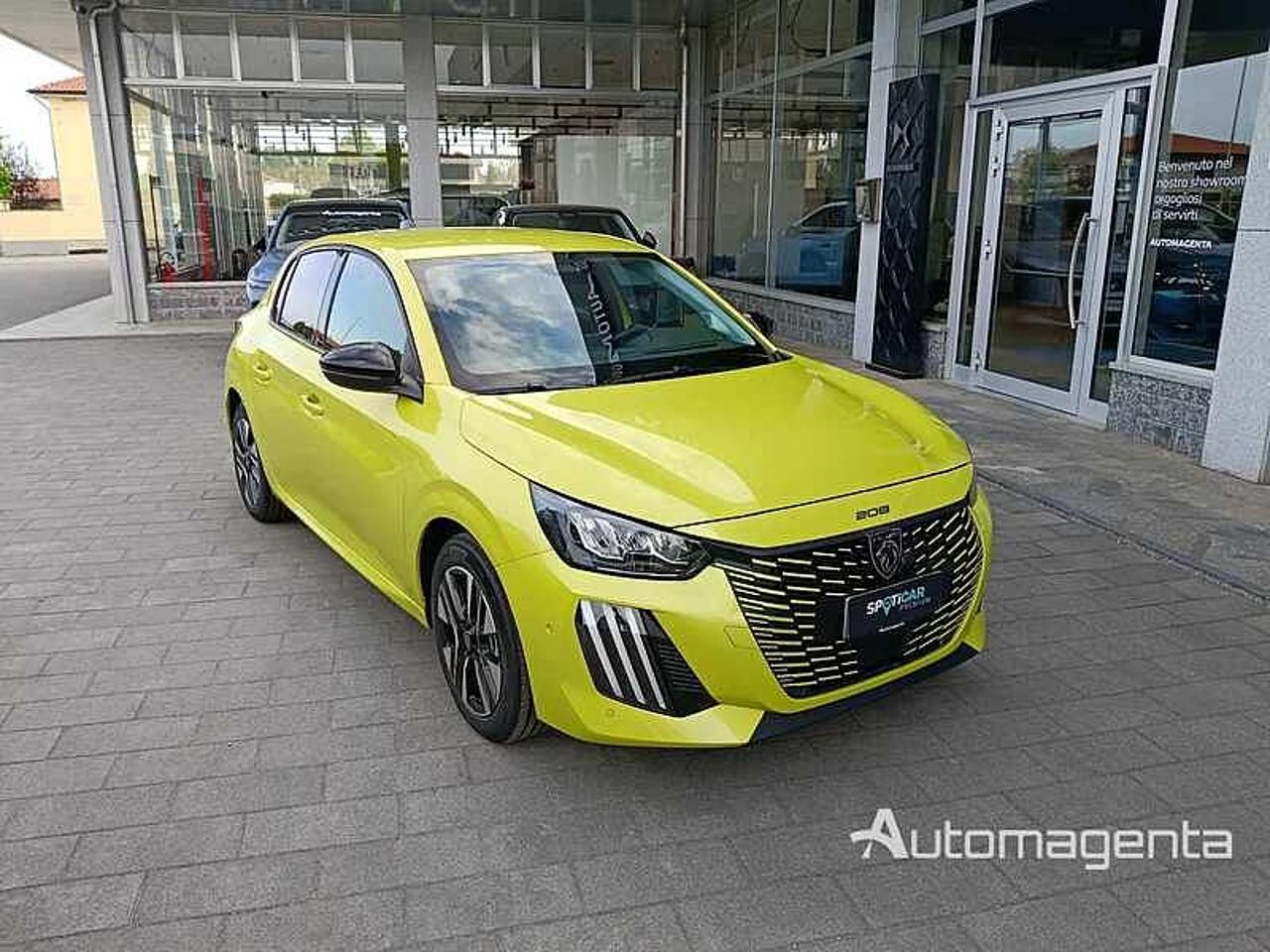 peugeot 208 208 1.2 benzina 100cv allure + visionnavi km zero usata