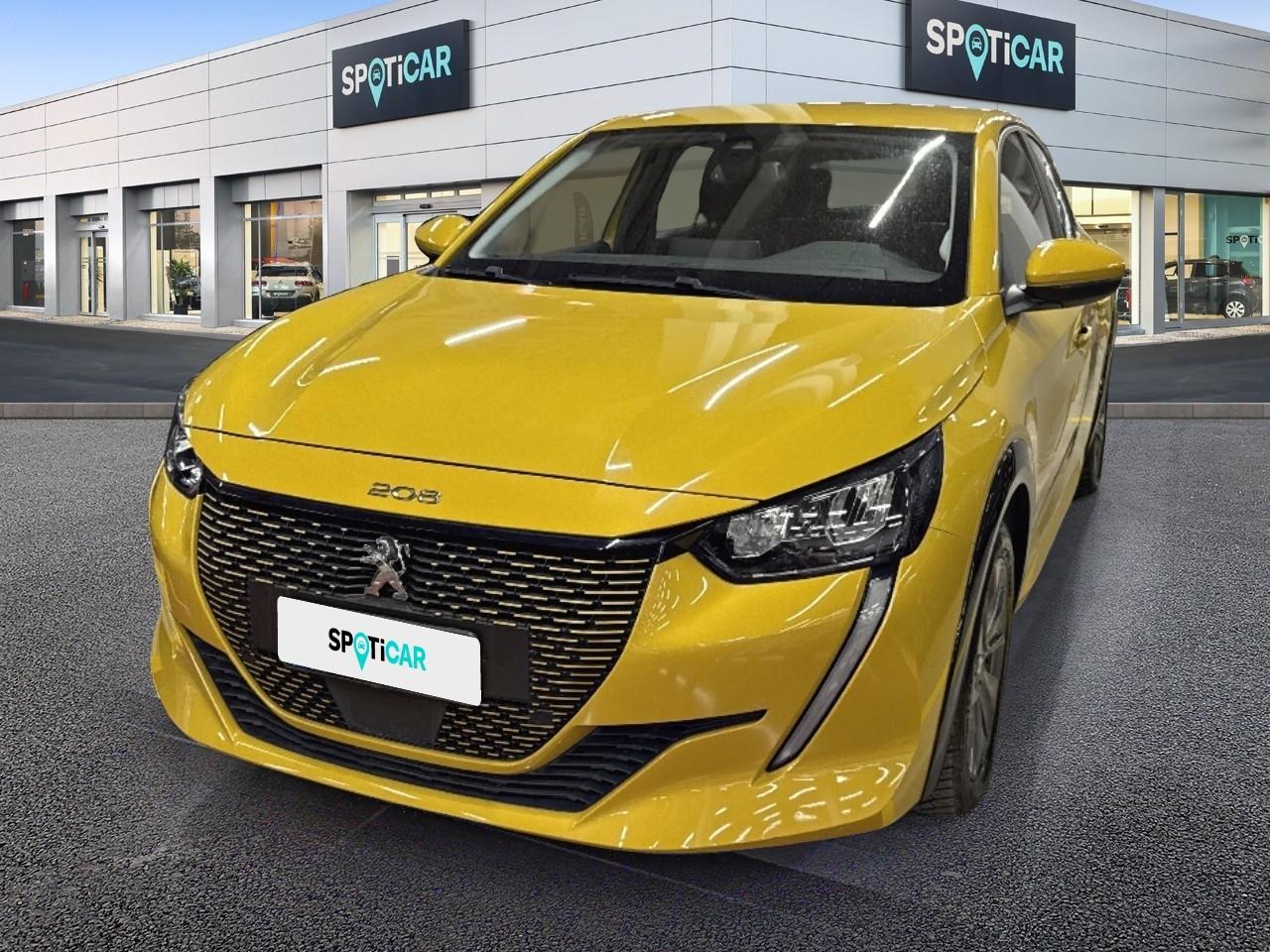 PEUGEOT PEUGEOT 208 Usato Giallo elettrico 2021