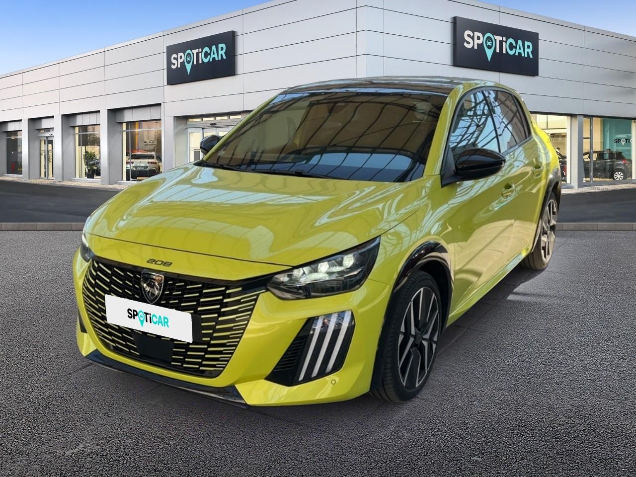 PEUGEOT PEUGEOT 208 Usato Giallo benzina 2025