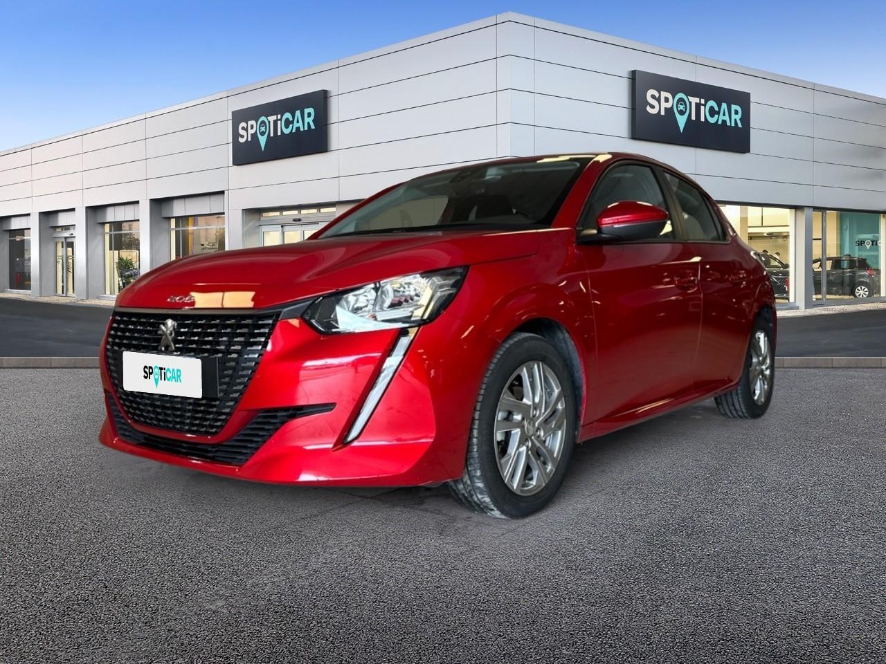 PEUGEOT PEUGEOT 208 Usato Rosso benzina 2020