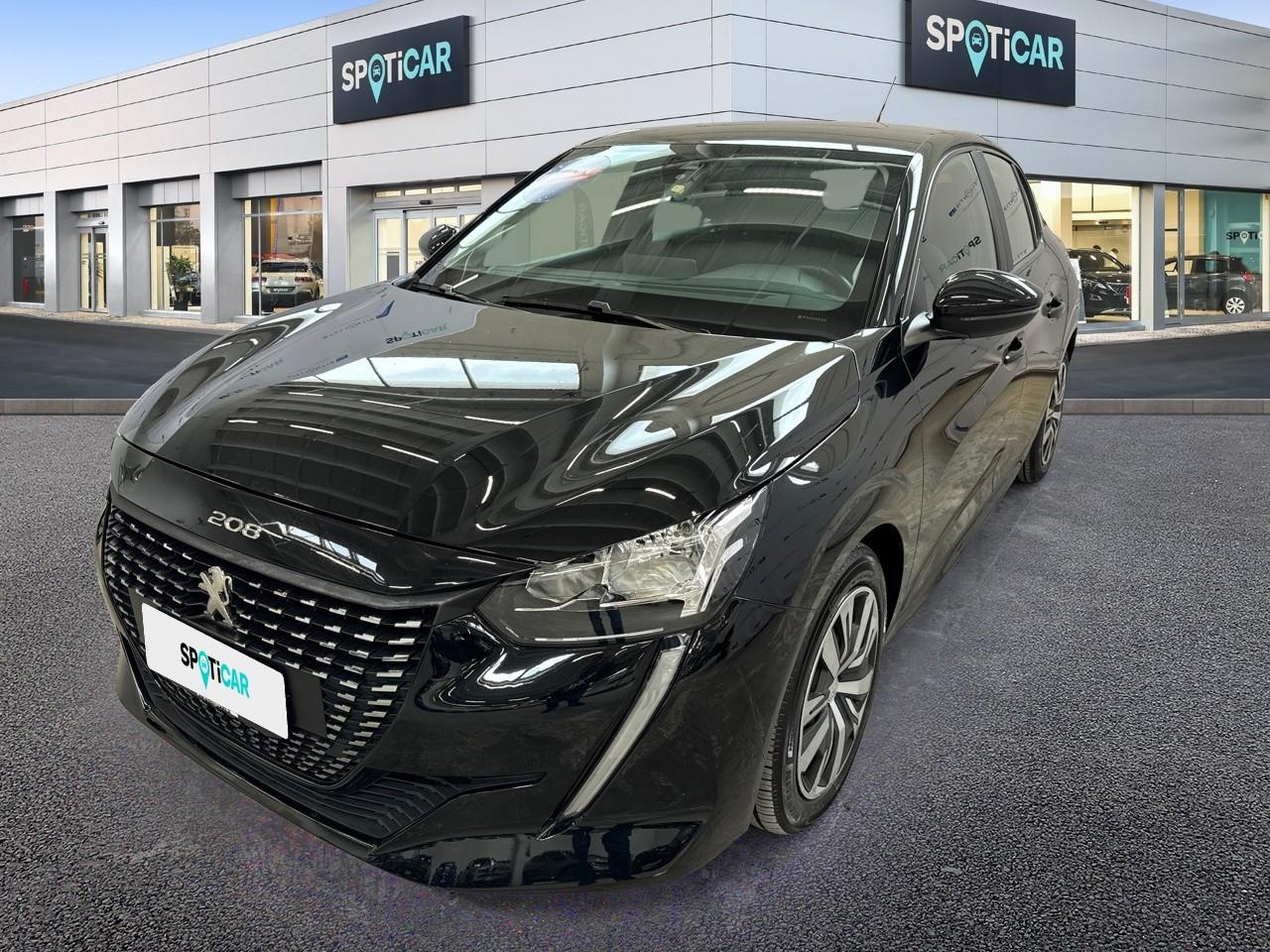 PEUGEOT PEUGEOT 208 Usato Nero benzina 2023